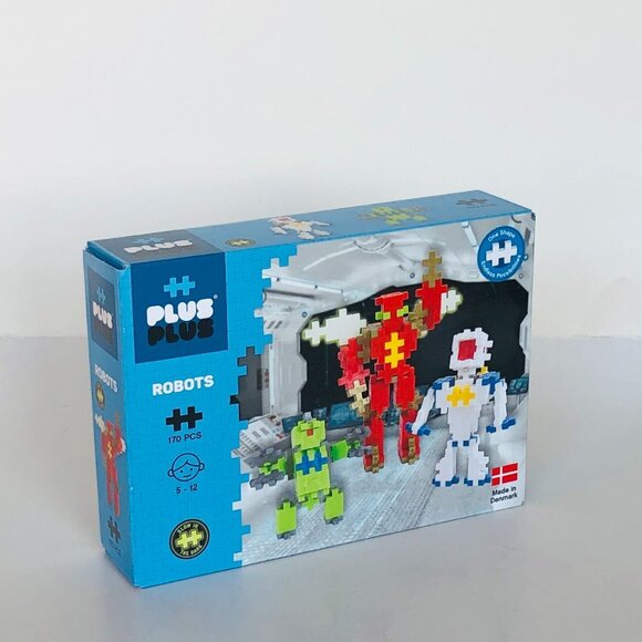 Plus-Plus Robots 170 pc Pastel Building Set Made in Denmark New Sealed Age 5+ - Picture 15 of 16